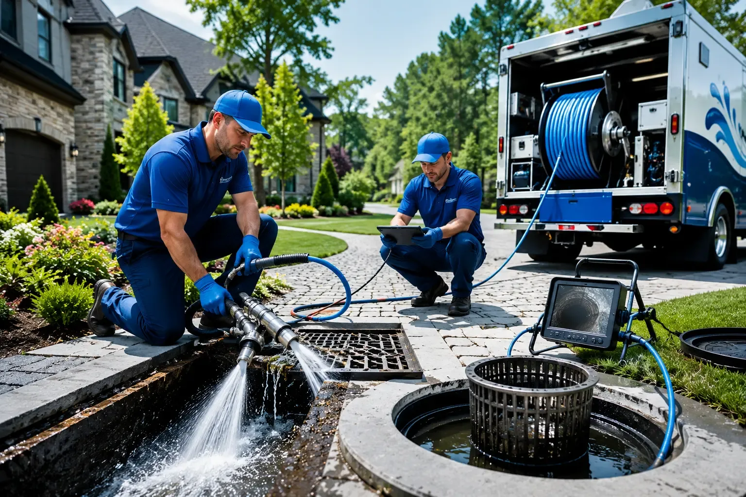 Local outdoor drain cleaning professionals in South Kent, CT